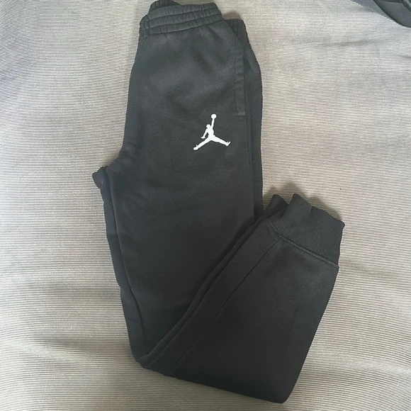 Kids Black Jogger Pants and Hoodie - Picture 2 of 3